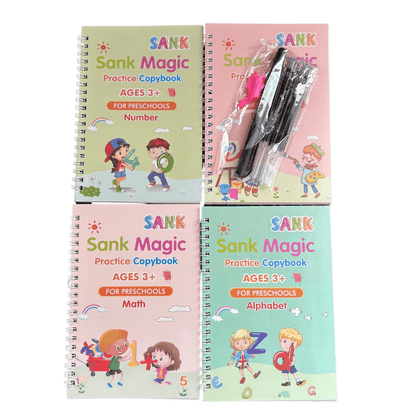 Trazos Mágicos Montessori™  Libros De Aprendizaje