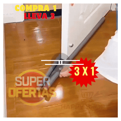 AislantDoor™ 3 X 1 Sellador De Puerta
